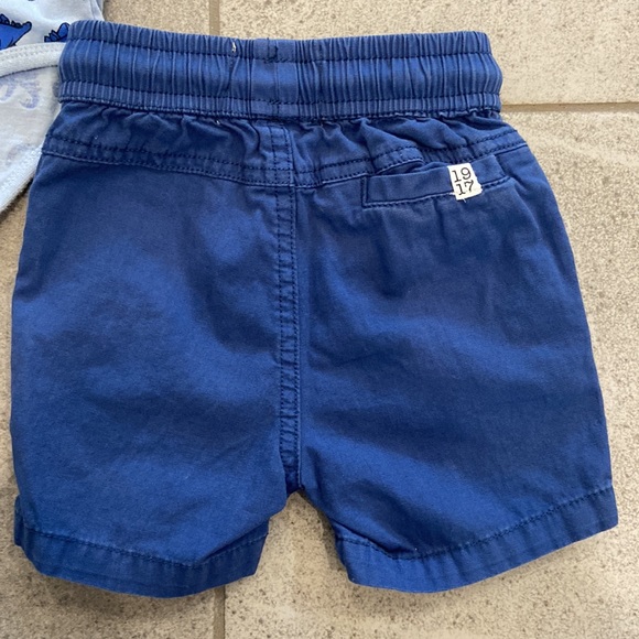 Sovereign Code Baby Boy Dino Onesie & Shorts, Sz 9 Months - Picture 8 of 9